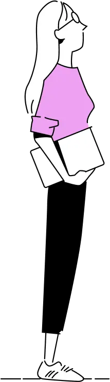 Imagen de mujer navegando